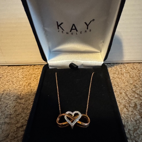 Kay Jewelers “Infinity Love” Necklace - Picture 2 of 2
